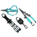 Kit de Pesca Toadfish Inshore Essentials — Alicates, Tijeras de Trenzado y Pinza para Peces