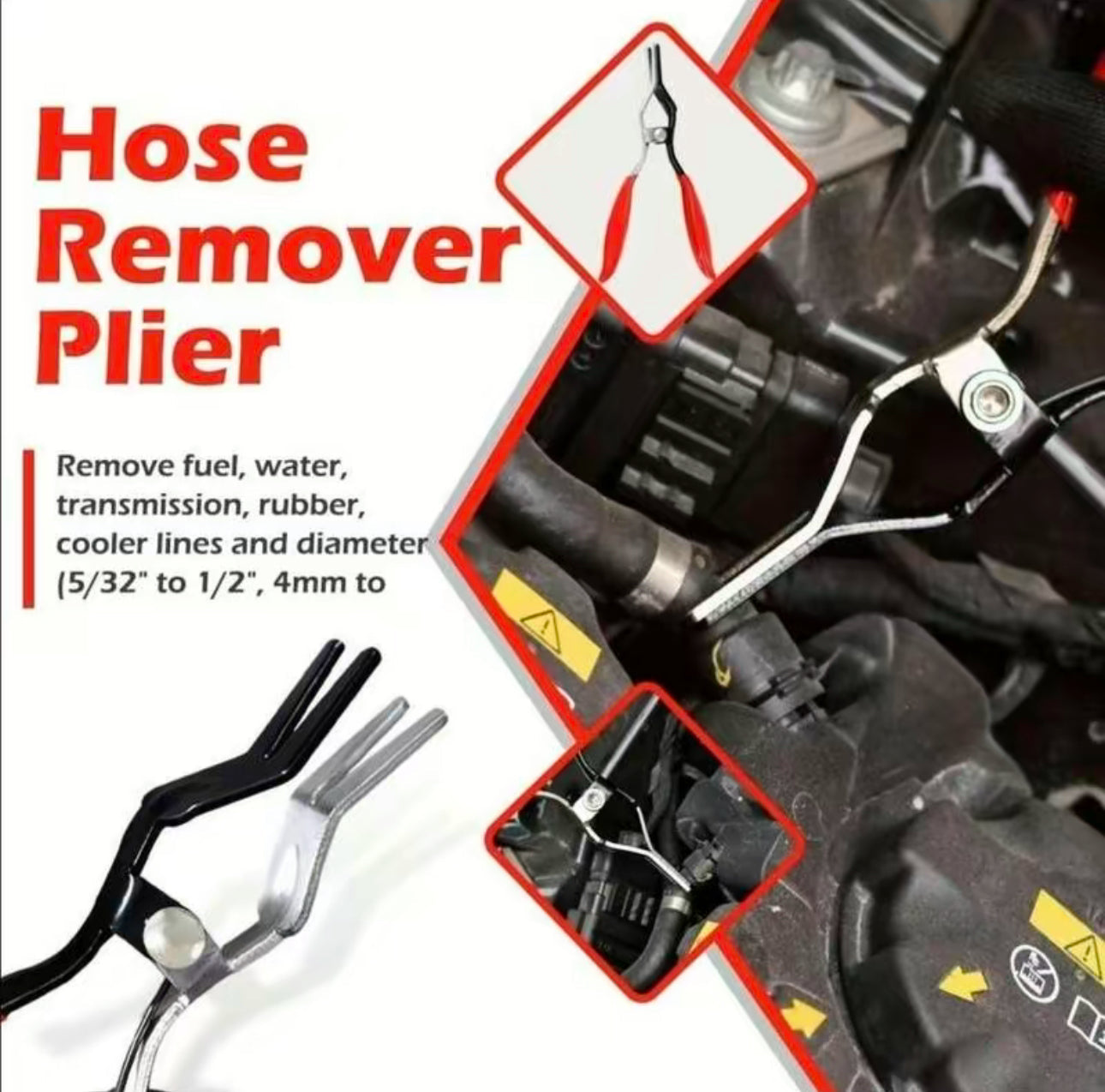 Kit ClampPro para Manguitos y Abrazaderas — Desconexión de Líneas de Combustible